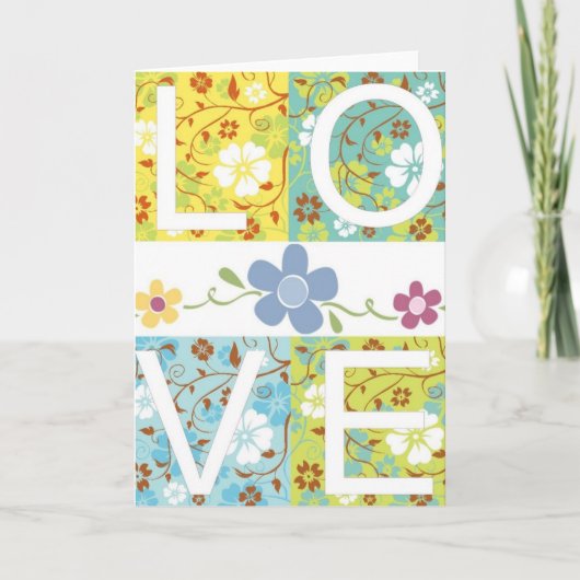 Love Greeting Card カード (正面)