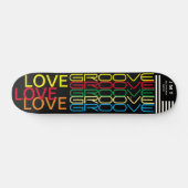 LOVE GROOVE JMT 7 3/4"スケートボードデッキ スケートボード (横)