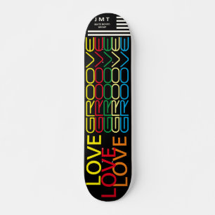 LOVE GROOVE JMT 7 3/4"スケートボードデッキ スケートボード
