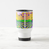 Love Groovy 60sサイケデリックの夏70s トラベルマグ (中央)