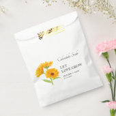 Love Grow Calendula Seed 結婚's フェイバーバッグ (封をした状態)