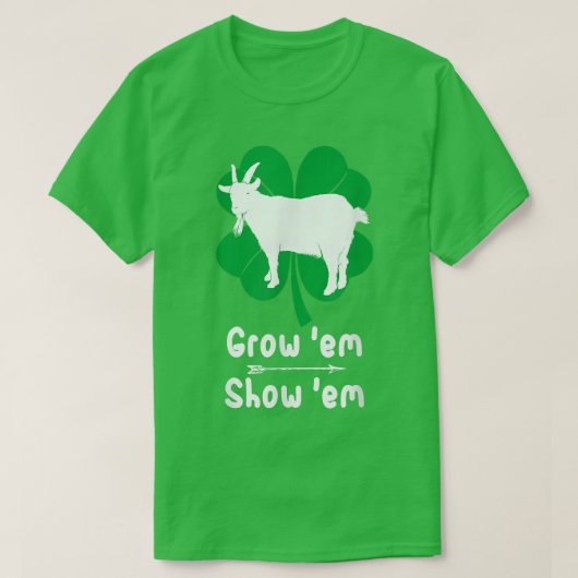 Love Growing, Showing Livestock Farmer Costume  Tシャツ (デザイン正面)