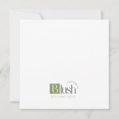 Love Grows Even in the Desert – Greeting Card 招待状 (裏面)