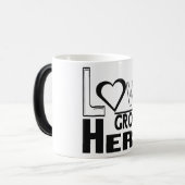 love grows here モーフィングマグカップ (正面左)