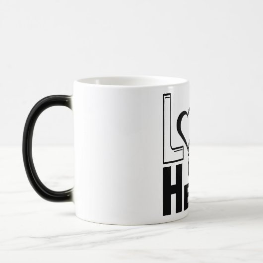 love grows here モーフィングマグカップ (左)