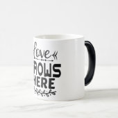 love grows here モーフィングマグカップ (正面右)