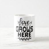 love grows here モーフィングマグカップ (中央)