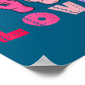 Love Hand Sign Language Asl Valentines Day Men Wom ポスター (角)