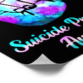 Love Hand Sign Suicide Prevention Awareness Week S ポスター (角)