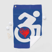 Love Handiced ゴルフタオル (インサイチュ)