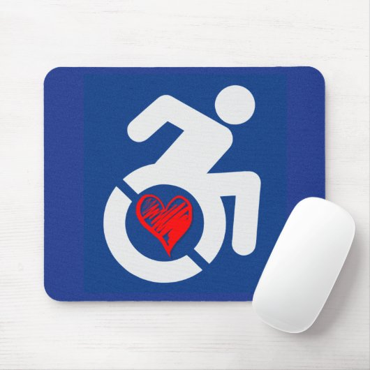 Love Handiced マウスパッド (マウス)