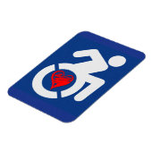 Love Handiced マグネット (左側)