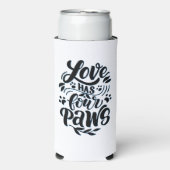 Love Has Four Paws スリム缶クーラー (Seltzer正面)