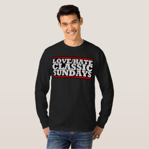 LOVE/HATE - CLASSIC SUNDAYS ベーシックロングスリーブTシャツ Tシャツ