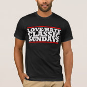 LOVE/HATE CLASSIC SUNDAYS Logo Tee Tシャツ (正面)
