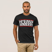 LOVE/HATE CLASSIC SUNDAYS Logo Tee Tシャツ (正面フル)