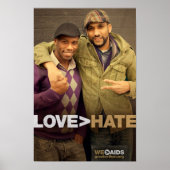 LOVE > HATE Poster ポスター (正面)