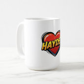 Love Hayden コーヒーマグカップ (正面左)
