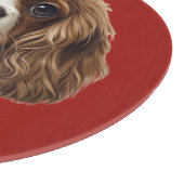 Love Heart cavalier カッティングボード (角)