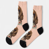 Love Heart cavalier ソックス (左)