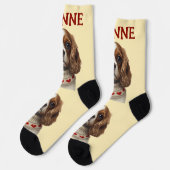 Love Heart cavalier  ソックス (左)