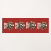 Love Heart cavalier ヨガマット (正面(横))