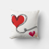 Love Heart Cute  クッション (正面)
