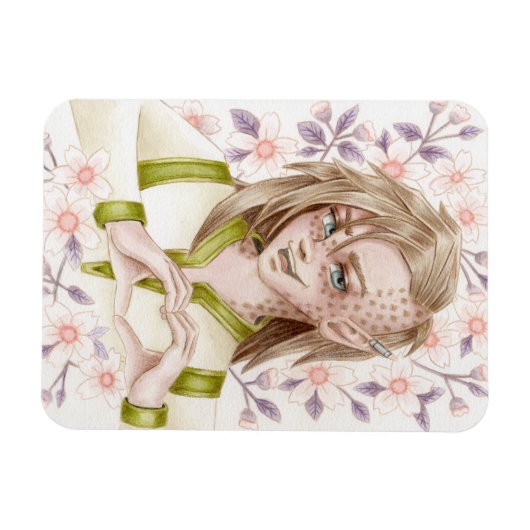 Love Heart Elf   マグネット (横)