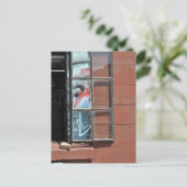 Love heart graffiti ポストカード (スタンド正面)