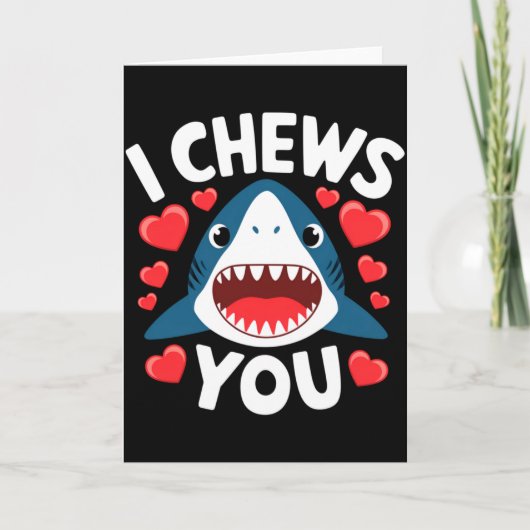 Love Heart Leopard Cute Valentines Day T Shirt  カード (正面)