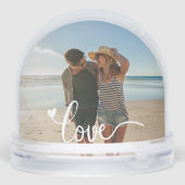 Love Heart Modern Script Photo (裏面)