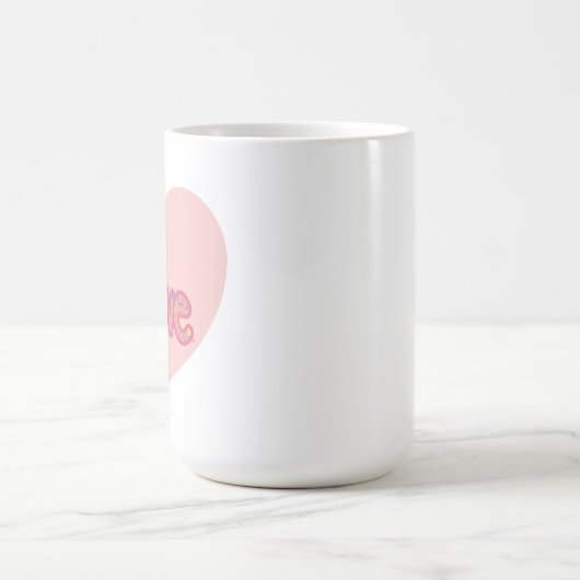 Love Heart Mug コーヒーマグカップ (中央)