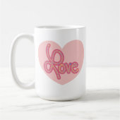 Love Heart Mug コーヒーマグカップ (左)