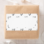 Love Heart Personalized Custom  ラベル (インサイチュ)