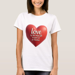 love heart tシャツ
