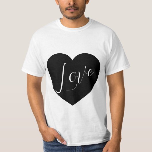 Love Heart T-Shirt Tシャツ (正面)