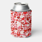 Love Hearts Mosaic Romantic 缶クーラー (缶裏面)