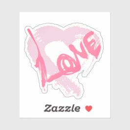 Love Hearts Sticker シール