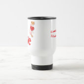 Love & Hearts Travel Mug トラベルマグ (中央)