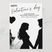 Love & Hearts Valentine’s Celebration Party 招待状 (正面)