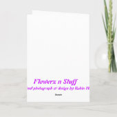 Love Her a Thouses Greeting Card シーズンカード (裏面)