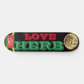 LOVE HERB スケートボード (横)