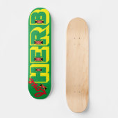 LOVE HERB 7 3/4" スケートボードデッキ (正面)