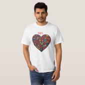 Love - Hindi Tシャツ (正面フル)