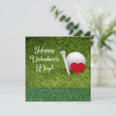 LOVE Holidayでゴルファーのためのゴルフバレンタインデー シーズンカード (スタンド正面)