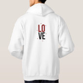 love hoodie パーカ (裏面)
