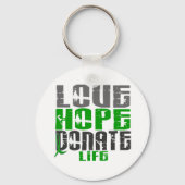 LOVE HOPEは人生のTシャツ、ギフト、アパレルを寄付 キーホルダー (正面)
