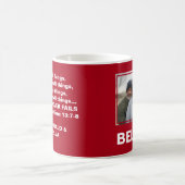 LOVE HOPE 信じ Coolesの写真 コーヒーマグカップ (中央)