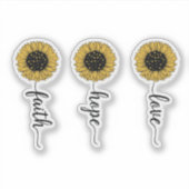 Love. Hope. Faith. シール (正面)