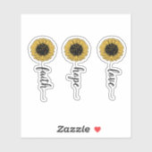 Love. Hope. Faith. シール (シート)
